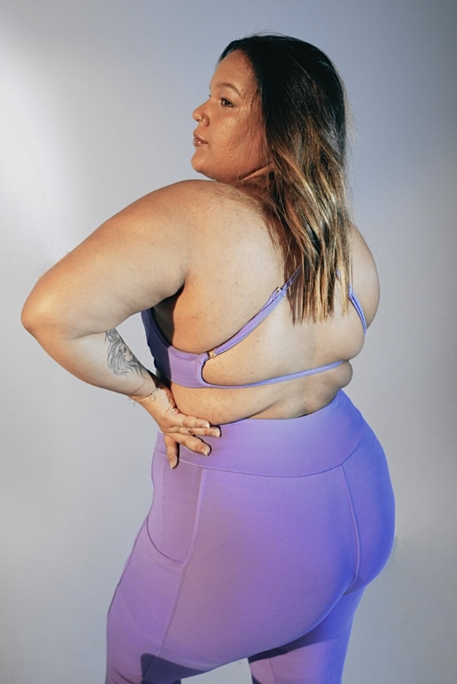 Conjunto Lilás Basic