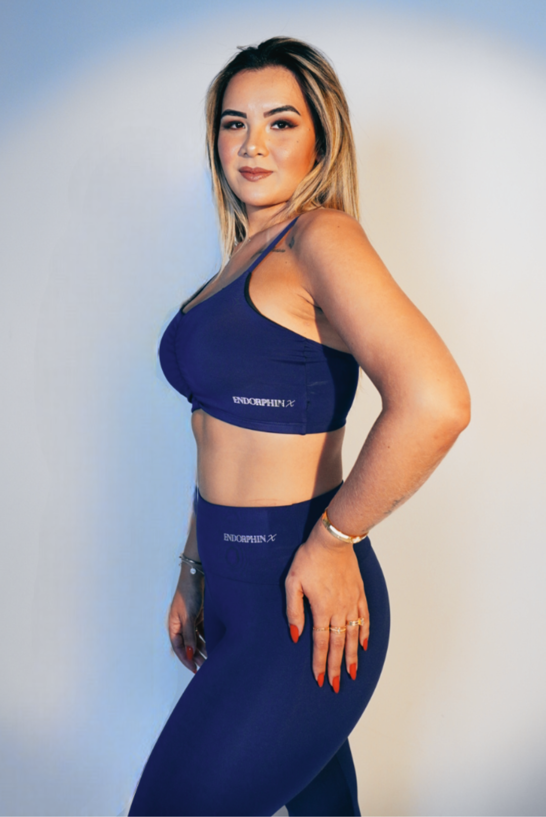 Conjunto Azul Royal Basic